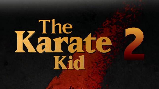 LOGO THE KARATE KID 2